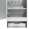 vidaXL Defumador BBQ c/ aparas madeira 44,5x29x83 cm a&ccedil;o galvanizado