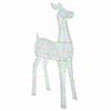 vidaXL Rena de Natal LED luminosa LOVIISA 900 LED Multicolorido