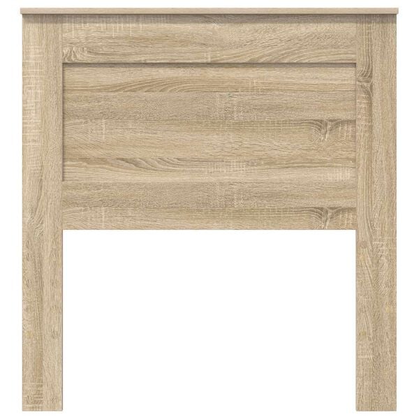 vidaXL Cabeceira Carvalho Sonoma 80 cm Madeira processada