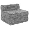 vidaXL Unidade de Sof&aacute; Modular Cinzento-claro 70 x 70 x 56 cm Tecido