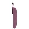 vidaXL Cabeceira Suspensa Roxo 110 x 55 x 7 cm Veludo
