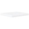vidaXL Cama com colch&atilde;o Dover 160x200 cm couro artificial castanho
