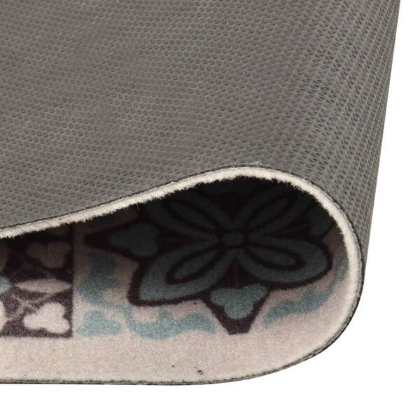 vidaXL Tapete de cozinha lav&aacute;vel com design mosaico colorido 60x300 cm