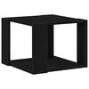 vidaXL Mesa de centro Carvalho Preto 40 x 40 x 30 cm