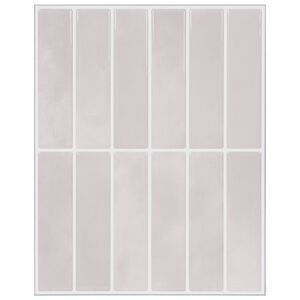 vidaXL Azulejo Retangular 10 unid. Bege 29 x 23 x 0,08 cm