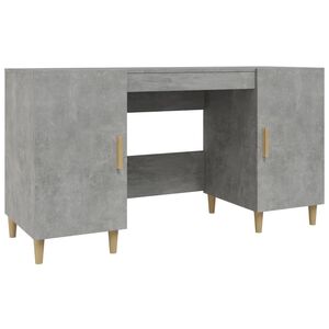 vidaXL Secret&aacute;ria 140x50x75 cm derivados de madeira cinza cimento