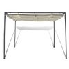 vidaXL Gazebo para jardim com toldo retrátil