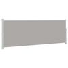 vidaXL Toldo lateral retr&aacute;til 160 x 514 cm cinzento
