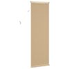 vidaXL Cortina Veneziana Marrom Claro com Padr&atilde;o 150 x 50 cm PVC