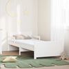 vidaXL Estrutura da Cama Branco 80 x 200 cm Madeira de Pinheiro S&oacute;lida