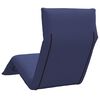 vidaXL Espregui&ccedil;adeira dobr&aacute;vel 175x54x8,5 cm azul-marinho