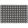 vidaXL Tapete de porta retangular 40x60 cm borracha