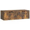 vidaXL Gabinete de TV de Parede Carvalho Fumado 98 x 41 x 30 cm