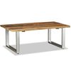 vidaXL Mesa de centro 100x60x38 cm madeira reciclada maci&ccedil;a