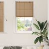 vidaXL Estores de rolo com cortinas Manual Castanho 80 x 160 cm Bambu