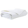 vidaXL Edredom de Ver&atilde;o Simples 140 x 220 cm Ver&atilde;o Pena Branco
