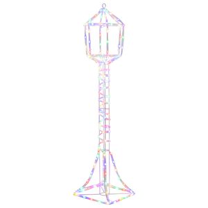 vidaXL Candeeiro de rua de Natal LED LOVIISA 160 LED Multicolorido