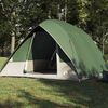 vidaXL Barraca de Camping com telhado Verde 275 x 230 x 140 cm tafet&aacute;