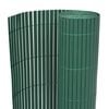 vidaXL Cerca para Jardim Verde 150 x 500 cm PVC