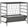 vidaXL Comedouro para Gado Prateado 100 x 60 x 90 cm A&ccedil;o Galvanizado