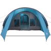 vidaXL Tenda t&uacute;nel com telhado Azul e Cinza 778 x 356 x 210 cm