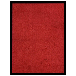 vidaXL Tapete de porta 40x60 cm vermelho