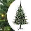 vidaXL &Aacute;rvore de Natal Artificial Pr&eacute;-iluminada com Conjunto de Bolas