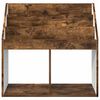 vidaXL Estante Infantil Carvalho Defumado 72,5 x 29,5 x 69 cm