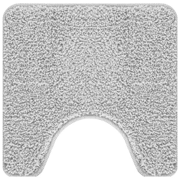 vidaXL Tapete Antiderrapante para Banheiro com Corte para o Vaso