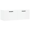 vidaXL Arm&aacute;rio parede 100x36,5x35 cm derivados de madeira branco