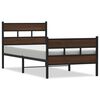 vidaXL Cama sem colch&atilde;o com cabeceira e p&eacute;s 100x200 cm
