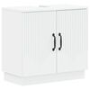 vidaXL Arm&aacute;rio para Pia de Banheiro HOORN Branco 59,5 x 31,5 x 56 cm