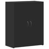 vidaXL Arquivador 60x32x77,5 cm derivados de madeira preto