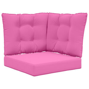 vidaXL Almofada para Sof&aacute; Externo Poli&eacute;ster Rosa 50,5 x 50,5 cm