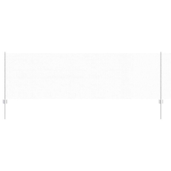 vidaXL Cerca com Poste Prateado 0,8 x 10 m A&ccedil;o