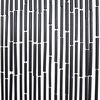vidaXL Cortina de Porta contra Insetos Cinza Escuro 56x185 cm Bambu