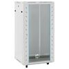 vidaXL Arm&aacute;rio bastidor 22U c/ p&eacute;s girat&oacute;rios 19" IP20 60x60x120 cm