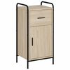 vidaXL Buffet Carvalho Sonoma 97 x 33 x 81 cm Derivados de Madeira