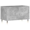 vidaXL Arm&aacute;rio p/ discos 74,5x38x48 cm derivados madeira cinza-cimento