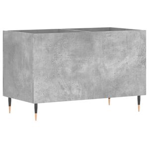 vidaXL Arm&aacute;rio p/ discos 74,5x38x48 cm derivados madeira cinza-cimento
