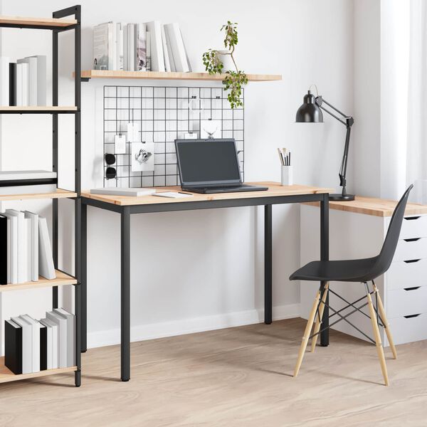 vidaXL Mesa de jantar Natural 110 x 55 x 75 cm