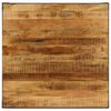 vidaXL Mesa de jantar madeira de mangueira maci&ccedil;a 140x140x76 cm