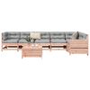 vidaXL 7 pcs conjunto sof&aacute;s jardim madeira abeto-de-douglas