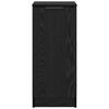 vidaXL Buffet Carvalho Preto 30 x 30 x 70 cm Madeira processada