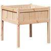 vidaXL Vaso de Jardim Natura 70 x 70 x 70 cm