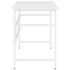 vidaXL Secret&aacute;ria de computador 105x55x72 cm MDF e metal branco