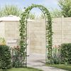 vidaXL Arco de Jardim Floral Verde 115 x 37 x 231 cm