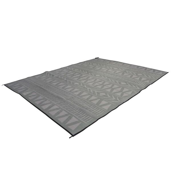 Bo-Camp Tapete de exterior Chill mat Oxomo XL 2,7x3,5 m cinzento-claro