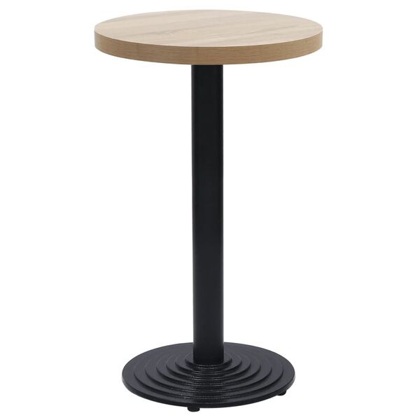 vidaXL Perna para mesa de bistrô Ø43x72 cm ferro fundido preto