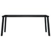 vidaXL Pernas para mesa de jantar estrutura em V 180x80x72 cm